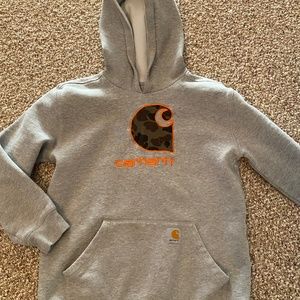 Youth Carhartt Sweatshirt camo large